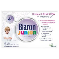 Bioaron Junior, kapsułki miękkie do żucia, 30 szt.