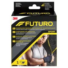 Futuro Basic Sport, regulowana opaska stabilizująca nadgarstek, czarna, 1 szt.