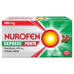 Nurofen Express Forte, 400 mg, kapsułki miękkie, 30 szt.