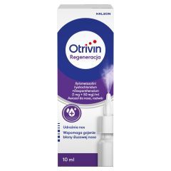 Otrivin Regeneracja, (1 mg+50 mg)/ml, aer.do nosa, 10 ml,
