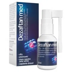 Dezaftan med, aerozol do stosowania w jamie ustnej, 30 ml