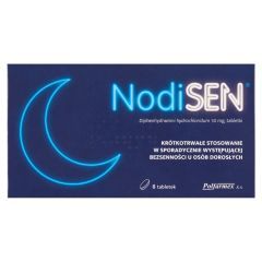 NODISEN, 50 mg, tabletki, 8 sztuk