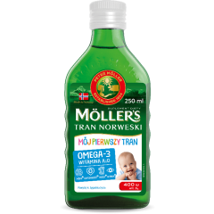 Mollers Mój Pierwszy Tran Norweski, płyn, 250 ml