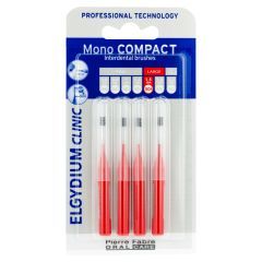 Elgydium Clinic Mono Compact 4, szczoteczka międzyzębowa, 4 szt.