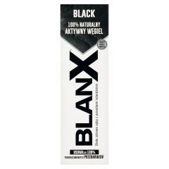 Blanx Black, pasta do zebow, wybielajaca, 75 ml