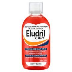 Eludril Care, płyn do codziennej higieny jamy ustnej, 500 ml