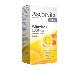 Ascorvita MAX, tabletki powlekane, 30 szt.