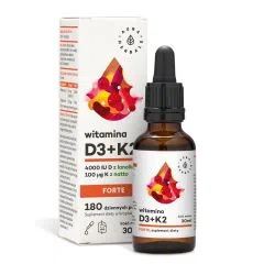 Witamina D3+K2 Forte, krople, 30 ml