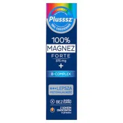 Plusssz 100% Magnez Forte + B-complex, tabl.musuj., 20 szt