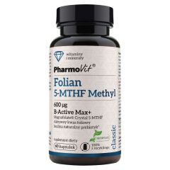 Pharmovit Folian 5-MTHF Methyl 600 mcg, kaps., 60 szt