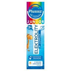 Plusssz Junior Elektrolity Complex, tabletki musujące, 20 szt.