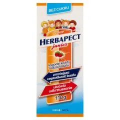 Herbapect Junior bez cukru, syrop, 110 g