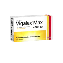 Vigalex Max, 4000 IU, tabletki, 60 szt.