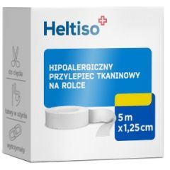 Heltiso przylepiec tkaninowy 5m x 1,25cm