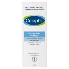 Cetaphil, lekka pianka do mycia twarzy, 236 ml