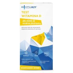 Test Witamina D, do oznaczenia stężenia witaminy D we krwi, 1 szt.