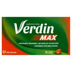 Verdin Max, kapsułki miękkie, 15 szt.