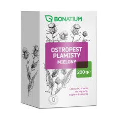Bonatium Ostropest Plamisty Mielony zioła do zaparzania, 200 g