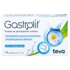 Gastrolit, proszek do przygotowania roztworu, 4,15 g x 14 sasz.