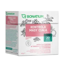 Bonatium Kontrola masy ciała fix, herbatka ziołowa 20 sztuk