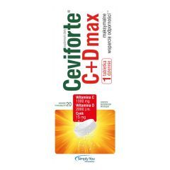 Ceviforte max, tabletki musujące, 20 szt.