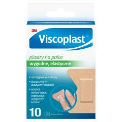 Viscoplast Plastry na palce, 44,5 mm x 51 mm, 10 szt.