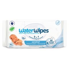 WaterWipes™ BIO chusteczki nawilżane dla noworodków i niemowląt 60 sztuk