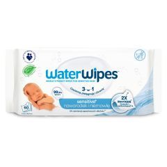 WaterWipes™ BIO chusteczki nawilżane dla noworodków i niemowląt 60 sztuk