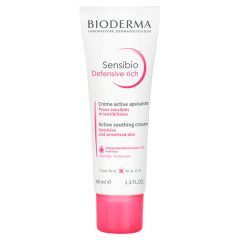 Bioderma Sensibio Defensive Rich, krem do skóry wrażliwej, 40 ml