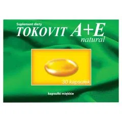 Tokovit A+E natural, kapsułki, 30 szt.