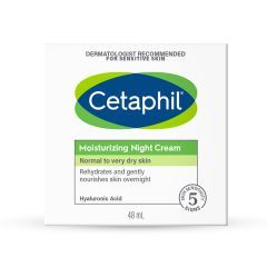 Cetaphil, krem nawilżający do twarzy na noc, 48 ml