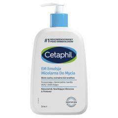 Cetaphil EM, emulsja micelarna do mycia, z pompką, 236 ml
