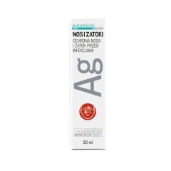 Nanobiotic Med Silver Spray ochrona przed infekcjami nos i zatoki, 30 ml