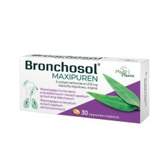 Bronchosol Maxipuren, 200 mg, kaps.dojelit.miekkie, 30 szt