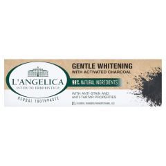 L`Angelica Lagodne Wybielanie z Weglem,pasta do zebow, 75 ml