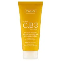 Ziaja Witamina C.B3 Niacynamid, peeling do twarzy w żelu, 100 ml