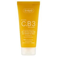 Ziaja Witamina C.B3 Niacynamid, peeling do twarzy w żelu, 100 ml