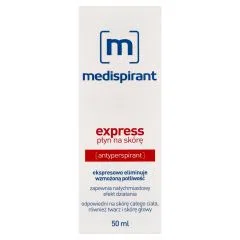 Medispirant express, plyn na skore, 50 ml