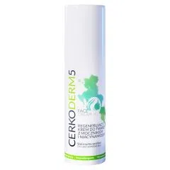 Cerkoderm  5, krem do twarzy regenerujący z mocznikiem, 50 ml
