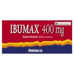 Ibumax 400 mg, 400 mg, tabl.powl., 30 szt