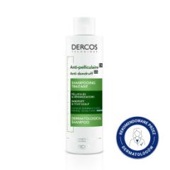Vichy Dercos, szampon przeciwłupieżowy, włosy normalne i przetłuszczające się, 200 ml