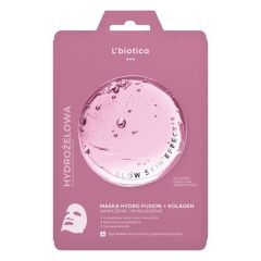 L'Biotica PGA Hydro Fusion+Kolagen, maska do twarzy hydrożelowa,1 szt.