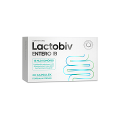 Lactobiv Entero IB, kapsułki, 20 sztuk