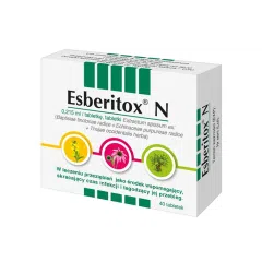 Esberitox N, 0,215 ml/tabletkę, tabletki, 40 szt.