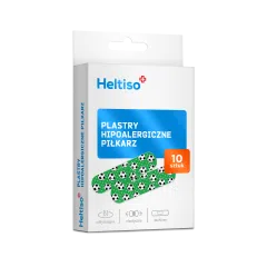 Heltiso plastry hipoalergiczne piłkarz, 10 sztuk
