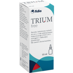 Trium Free, izotoniczny roztwór do oczu, 10 ml
