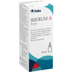 Iridium A Free, roztw.,izot.,sterylny, do oczu, 10 ml