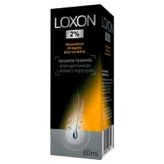 LOXON 2%, 20 mg/ml, płyn na skórę