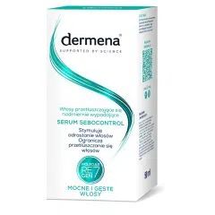 Dermena, serum, Sebocontrol, wlosy przetl, wypad.,50 ml
