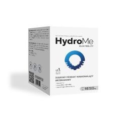 HydroMe Elektrolity doustny produkt nawadniający bezsmakowy, 10 saszetek